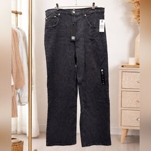 NWT Dee Ocleppo Size 12 High Rise Black Jeans
